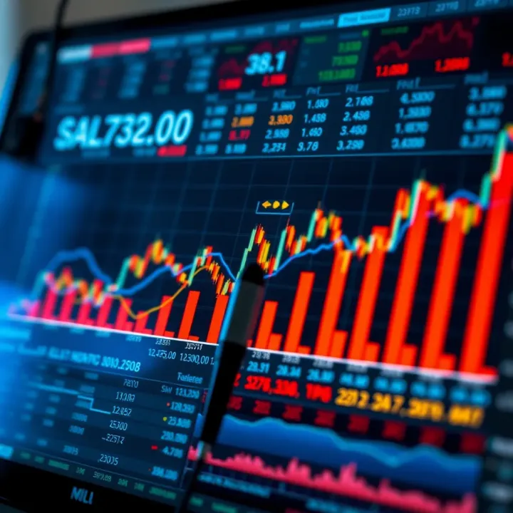 Graphical representation showing practical applications of synthetic indices in financial markets